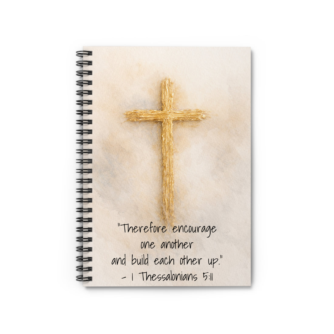 Inspirational Spiral Notebook - Encouragement Quotes, Journal for Students, Motivational Gift, Stationery for Self-Care, Christian Notebook