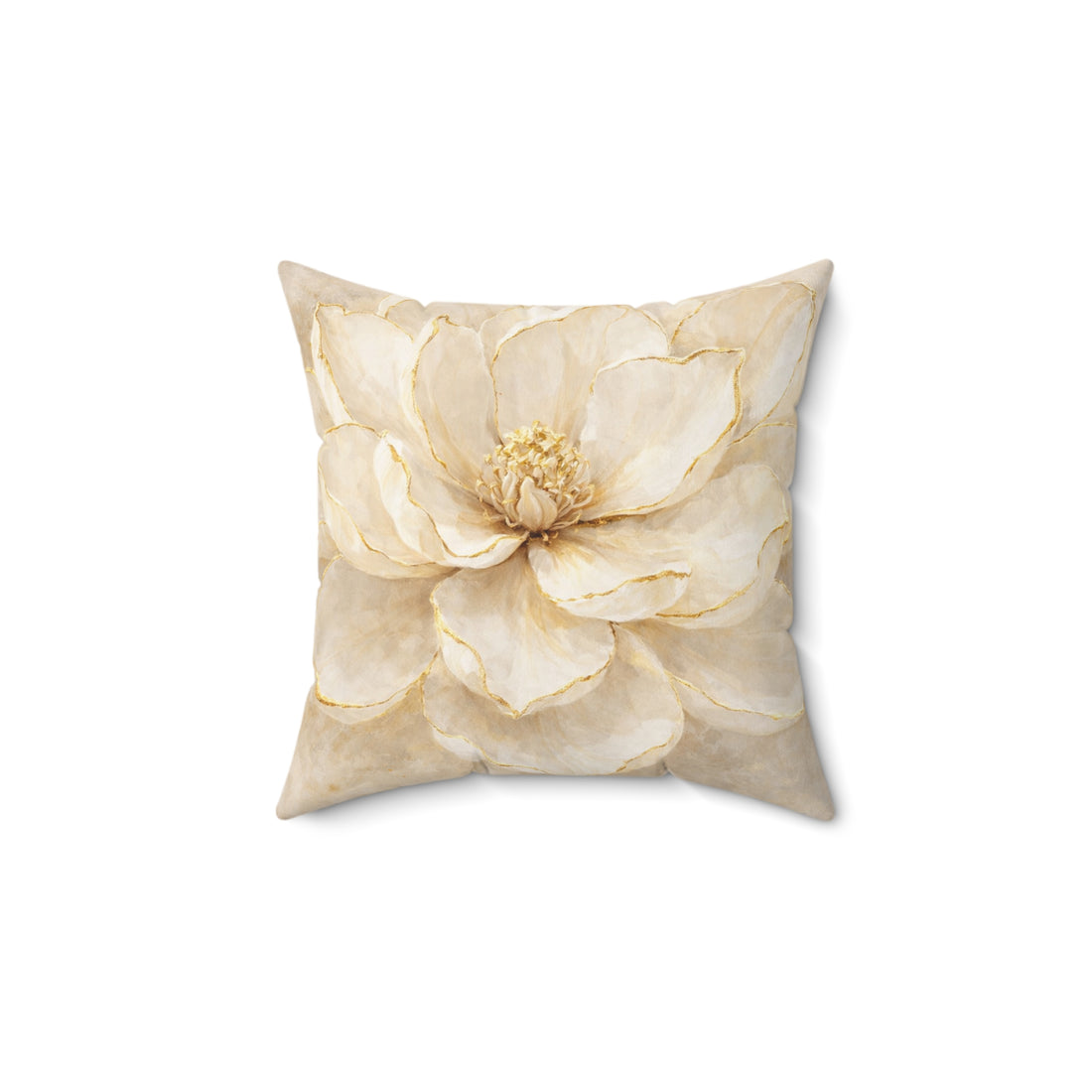 floral magnolia pillow