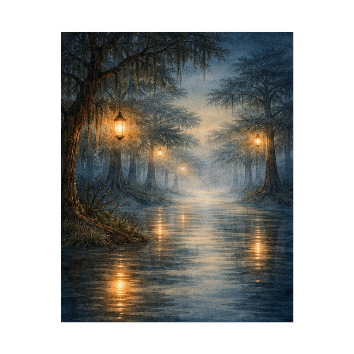 Mystic Bayou Lanterns Art