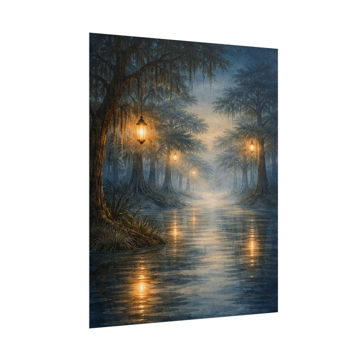Mystic Bayou Lanterns Art