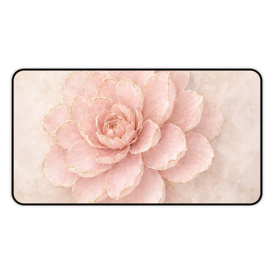 Floral Blush Desk Mat