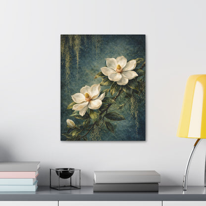 Southern Estate Magnolia Canvas Wall Art