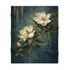 Southern Estate Magnolia Throw Blanket