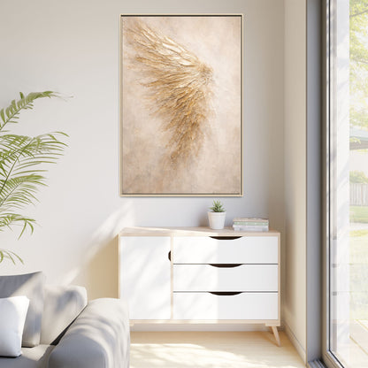 Abstract Angel Wing Canvas Wall Art