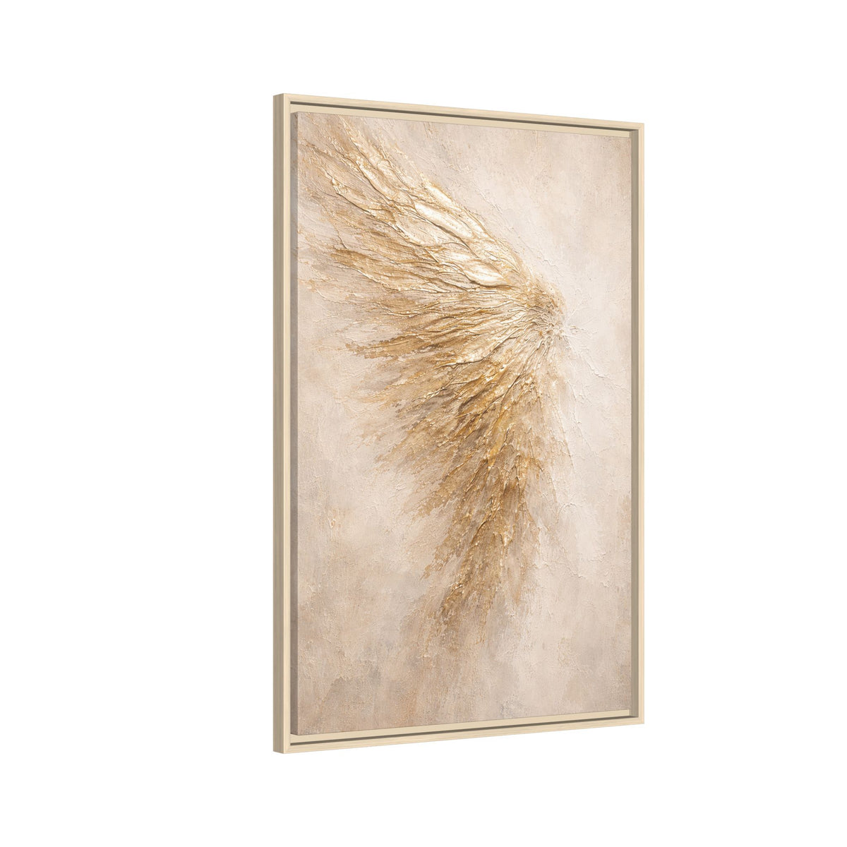 Abstract Angel Wing Canvas Wall Art