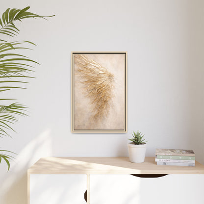 Abstract Angel Wing Canvas Wall Art