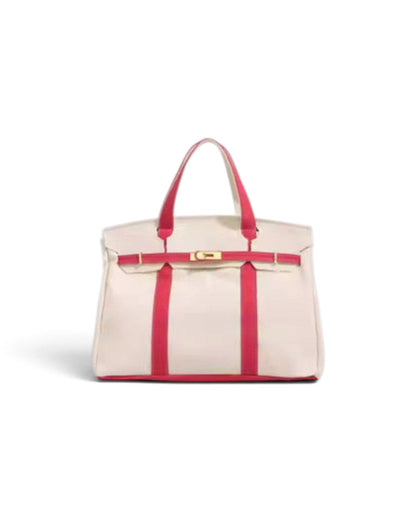 The Weekender Distressed Canvas Tote Bag