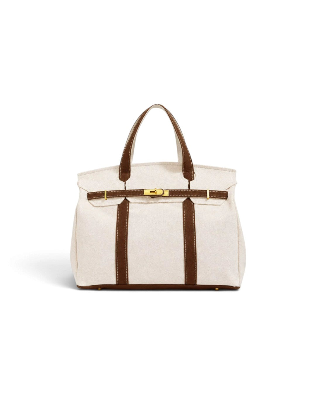 The Weekender Distressed Canvas Tote Bag