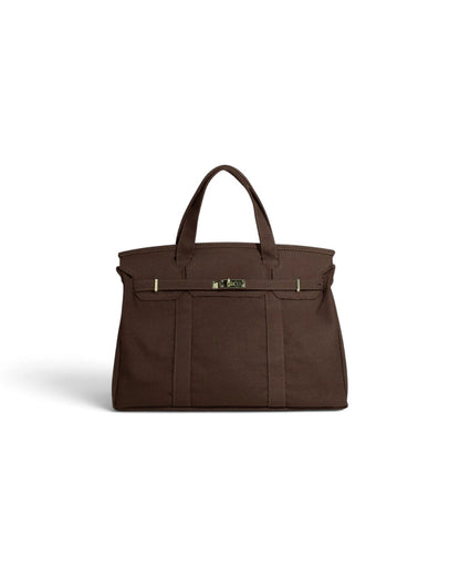 The Weekender Distressed Canvas Tote Bag