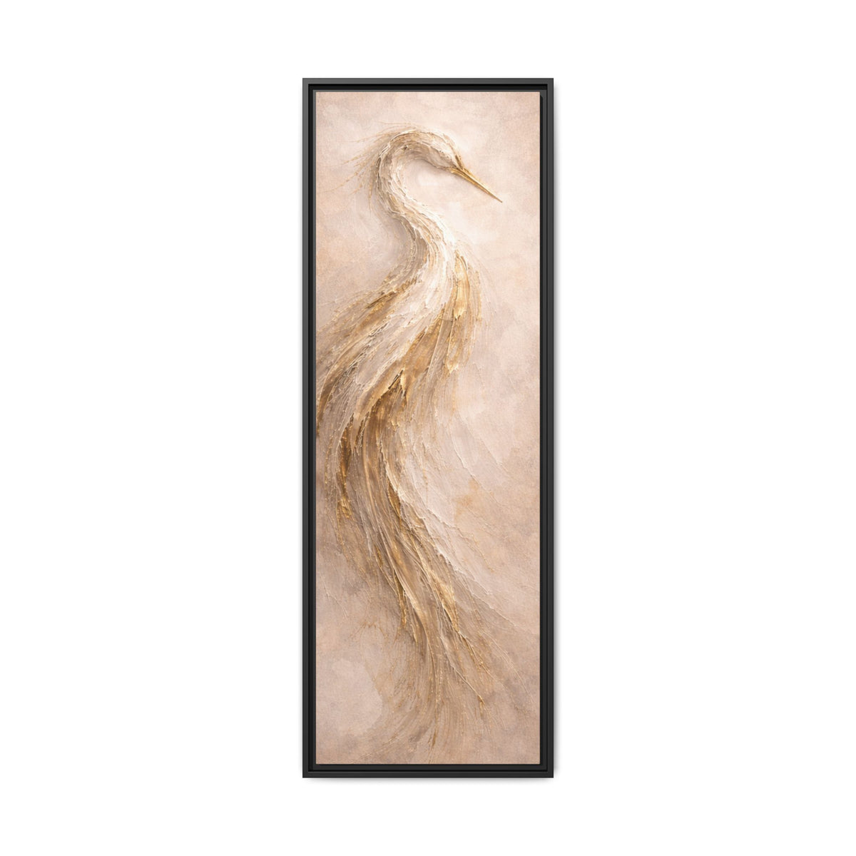 Southern Heirloom Heron Canvas Wall Art