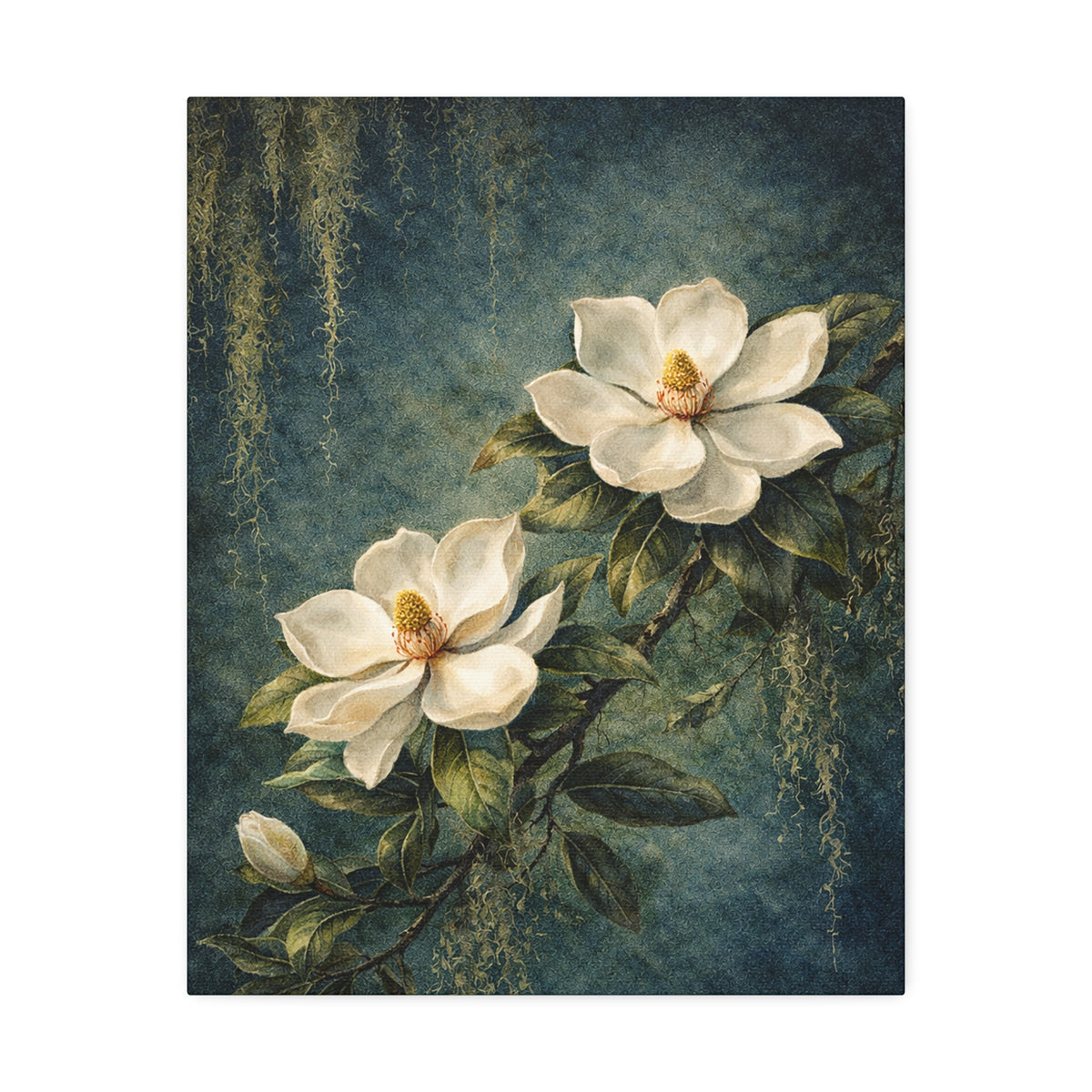 Southern Estate Magnolia Canvas Wall Art