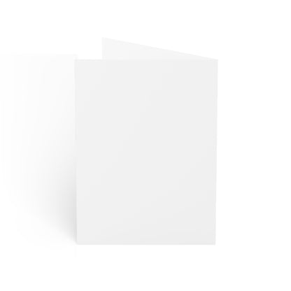 Minimal Brushstroke Christmas Tree Greeting Card — "Happy Holidays" (Multipack)