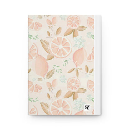 Lemon Blossom Journal | Floral Notebook for Writing