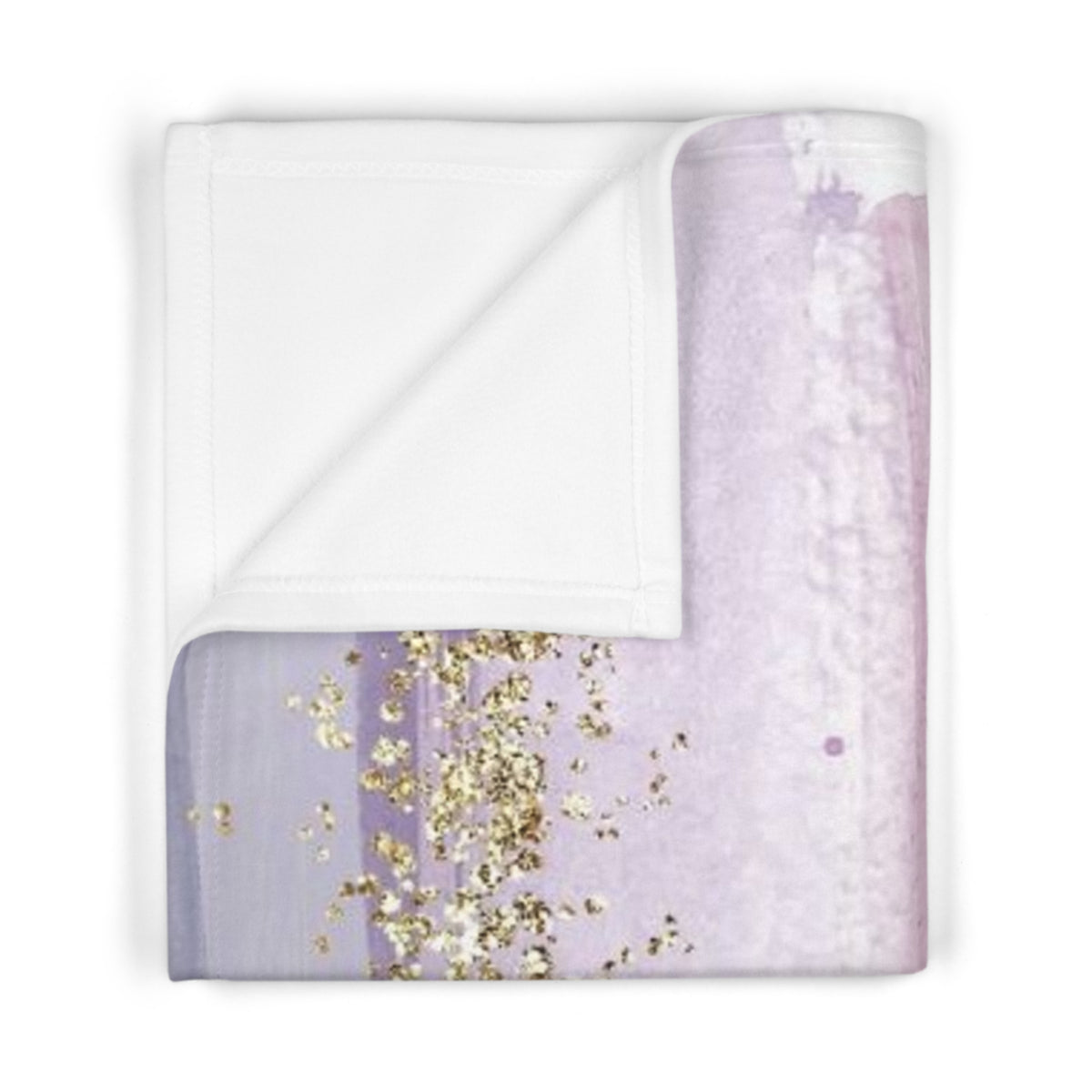 Meadow Ribbons Baby Fleece Blanket – Pastel Nursery Throw