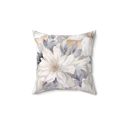 floral square pillow