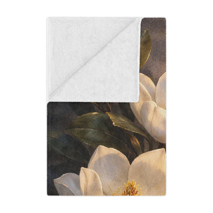 Magnolia Blossom Minky Blanket