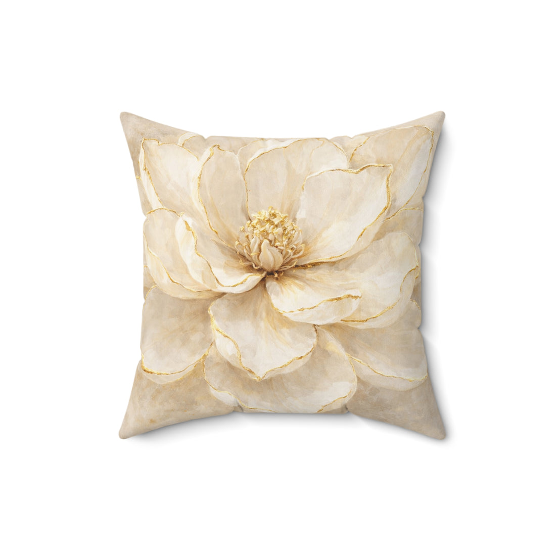 floral magnolia pillow
