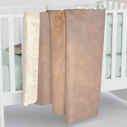 Floral Dream Sherpa Blanket — Soft Dandelion Bouquet Fleece Throw