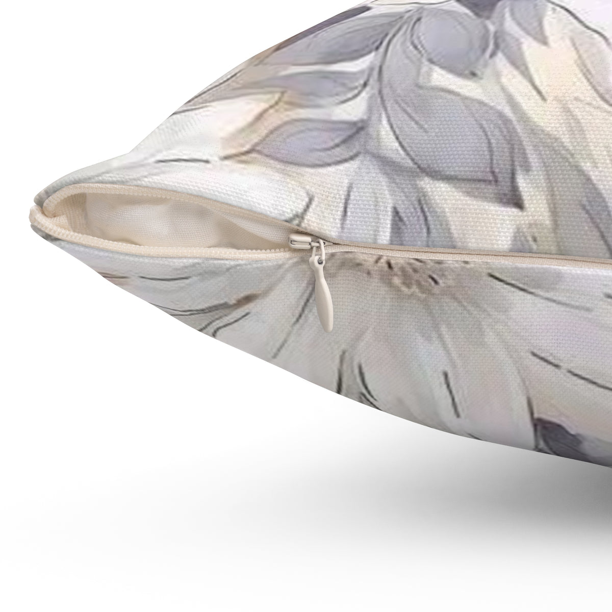 floral square pillow