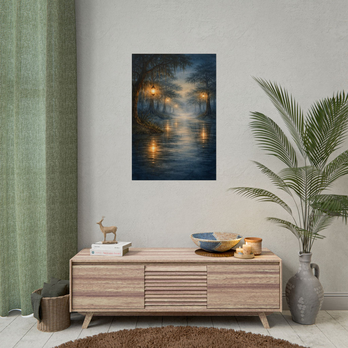 Mystic Bayou Lanterns Art