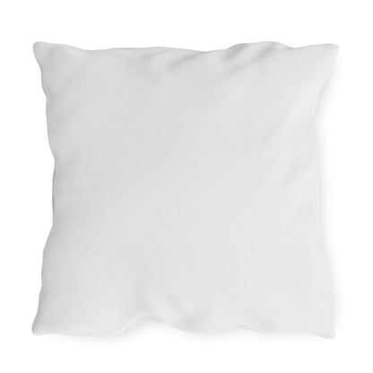 Santa Claus Holiday Outdoor Pillow — Festive Watercolor Santa Throw Cushion