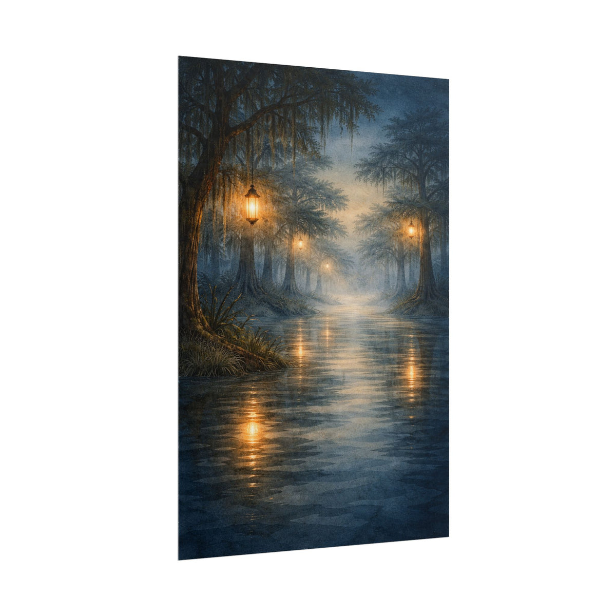 Mystic Bayou Lanterns Art