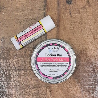 Lip Balm &amp; Lotion Bar Gift Set | Soaplicity