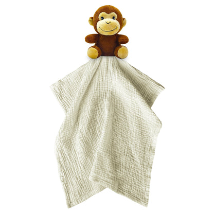Monkey Plush Security Blanket | Baby Lovey