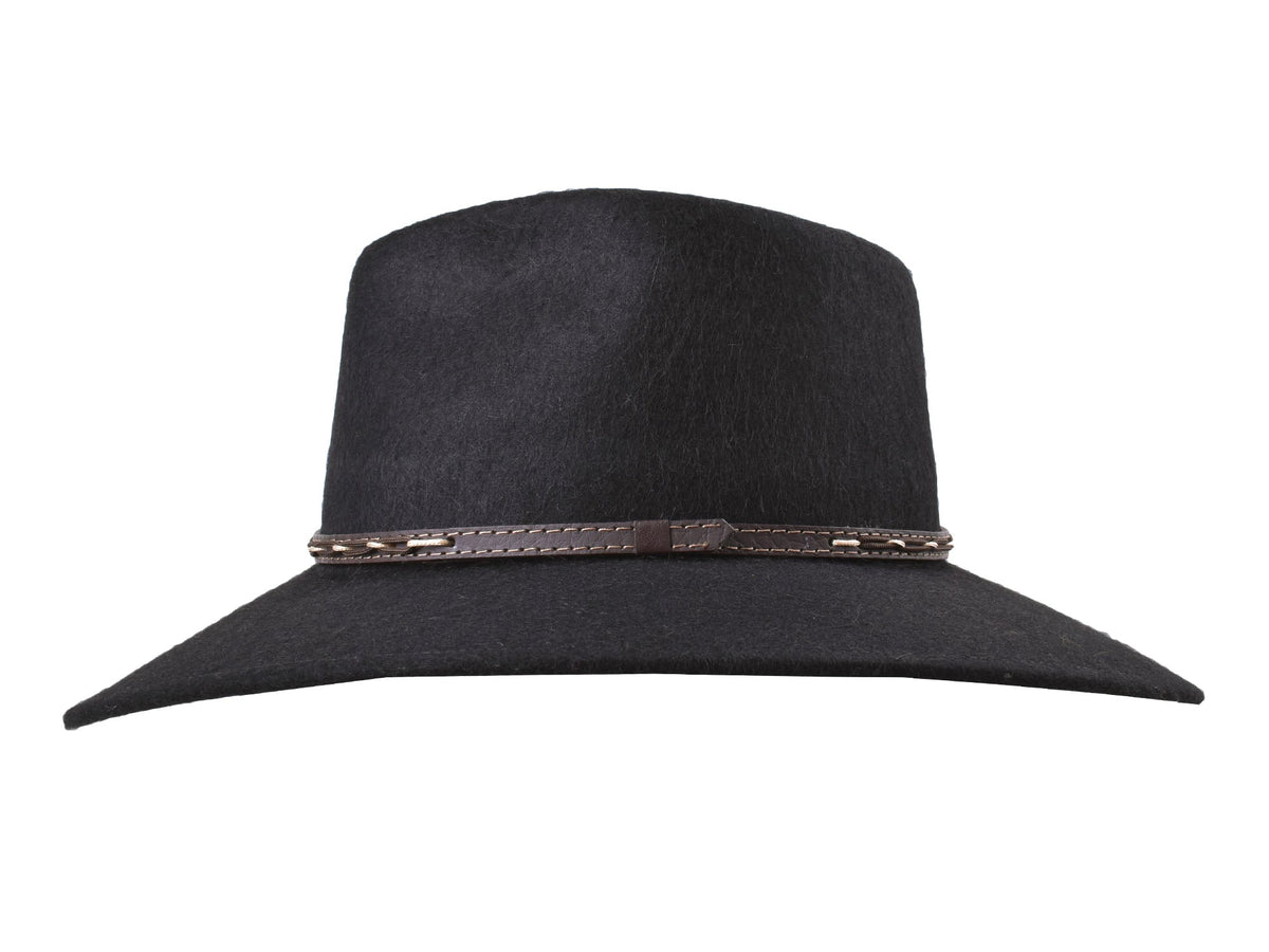Zabala Wide-Brim Alpaca &amp; Wool Felt Hat
