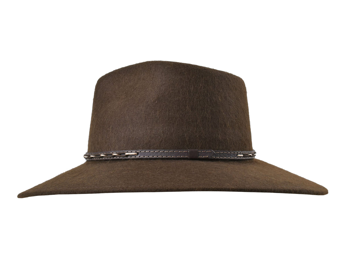 Zabala Wide-Brim Alpaca &amp; Wool Felt Hat