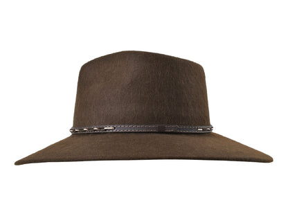 Zabala Wide-Brim Alpaca &amp; Wool Felt Hat