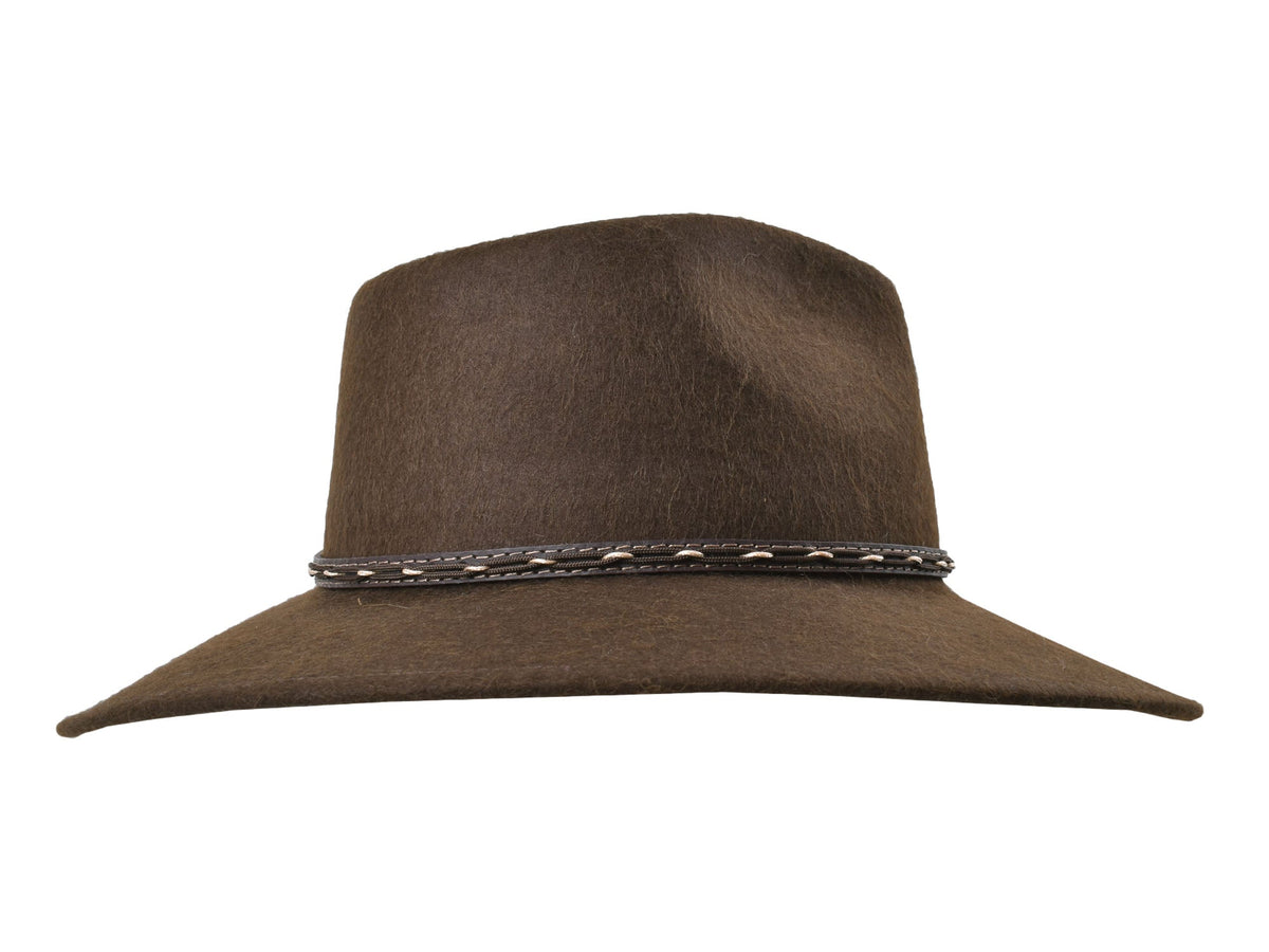 Zabala Wide-Brim Alpaca &amp; Wool Felt Hat