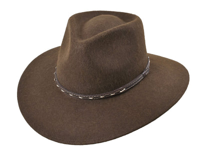 Zabala Wide-Brim Alpaca &amp; Wool Felt Hat