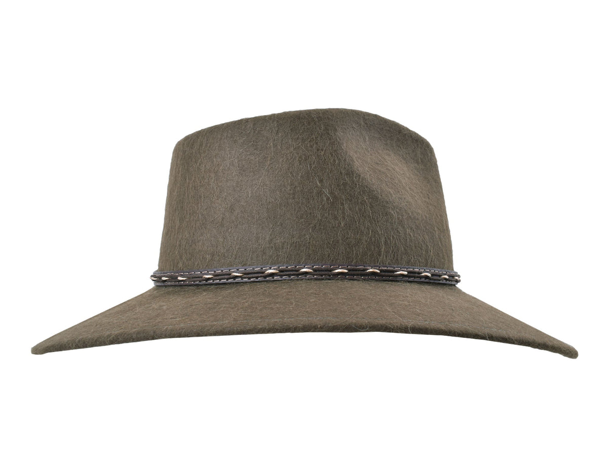 Zabala Wide-Brim Alpaca &amp; Wool Felt Hat