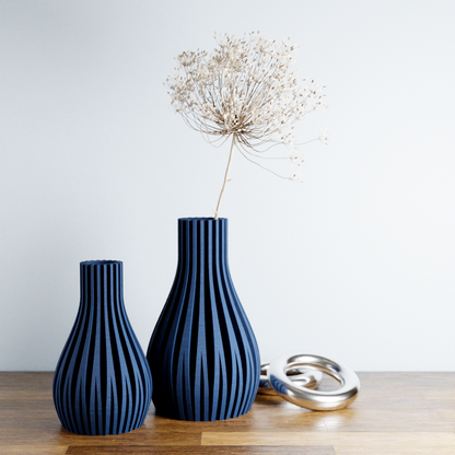 WILLOW Sculptural Fluted Vase