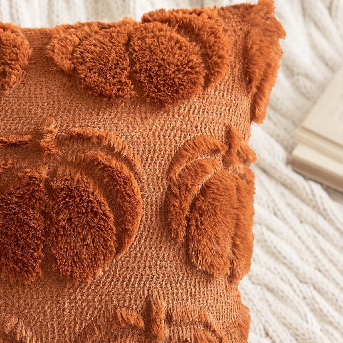 Textured Pumpkin Pillow Covers | Cozy Fall Home Decor