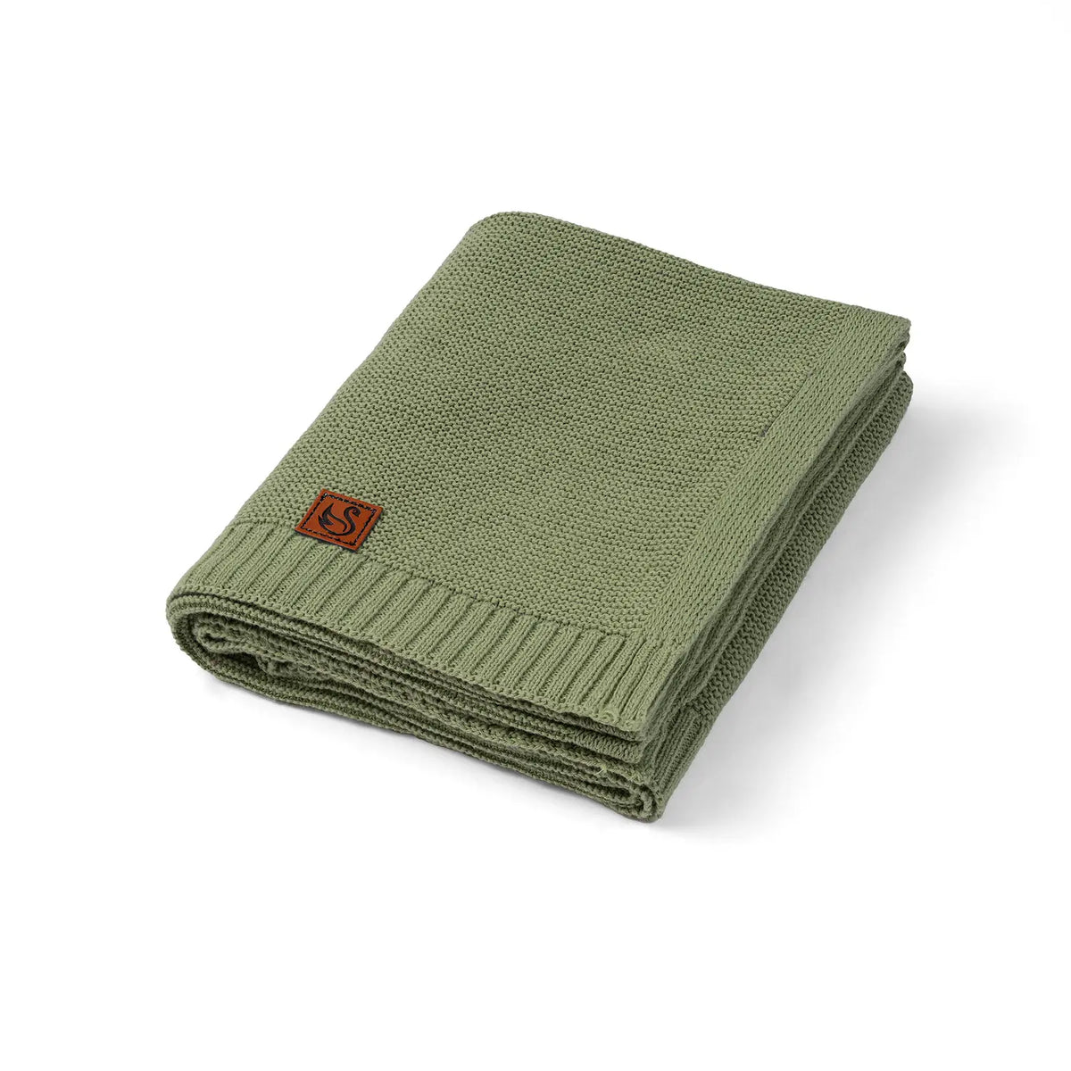 Classic Knit Baby Blanket | Timeless Nursery Essential
