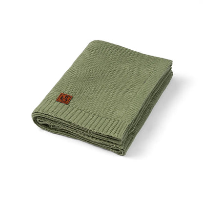 Classic Knit Baby Blanket | Timeless Nursery Essential