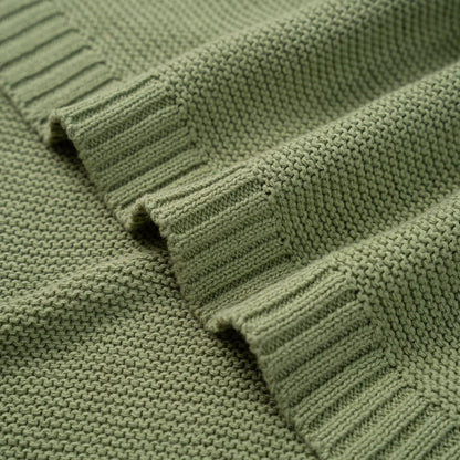 Classic Knit Baby Blanket | Timeless Nursery Essential