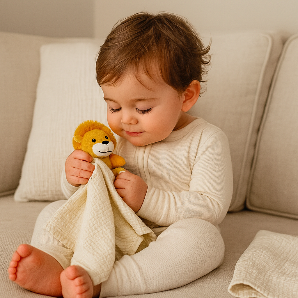 Lion Baby Lovey | Plush Security Blanket