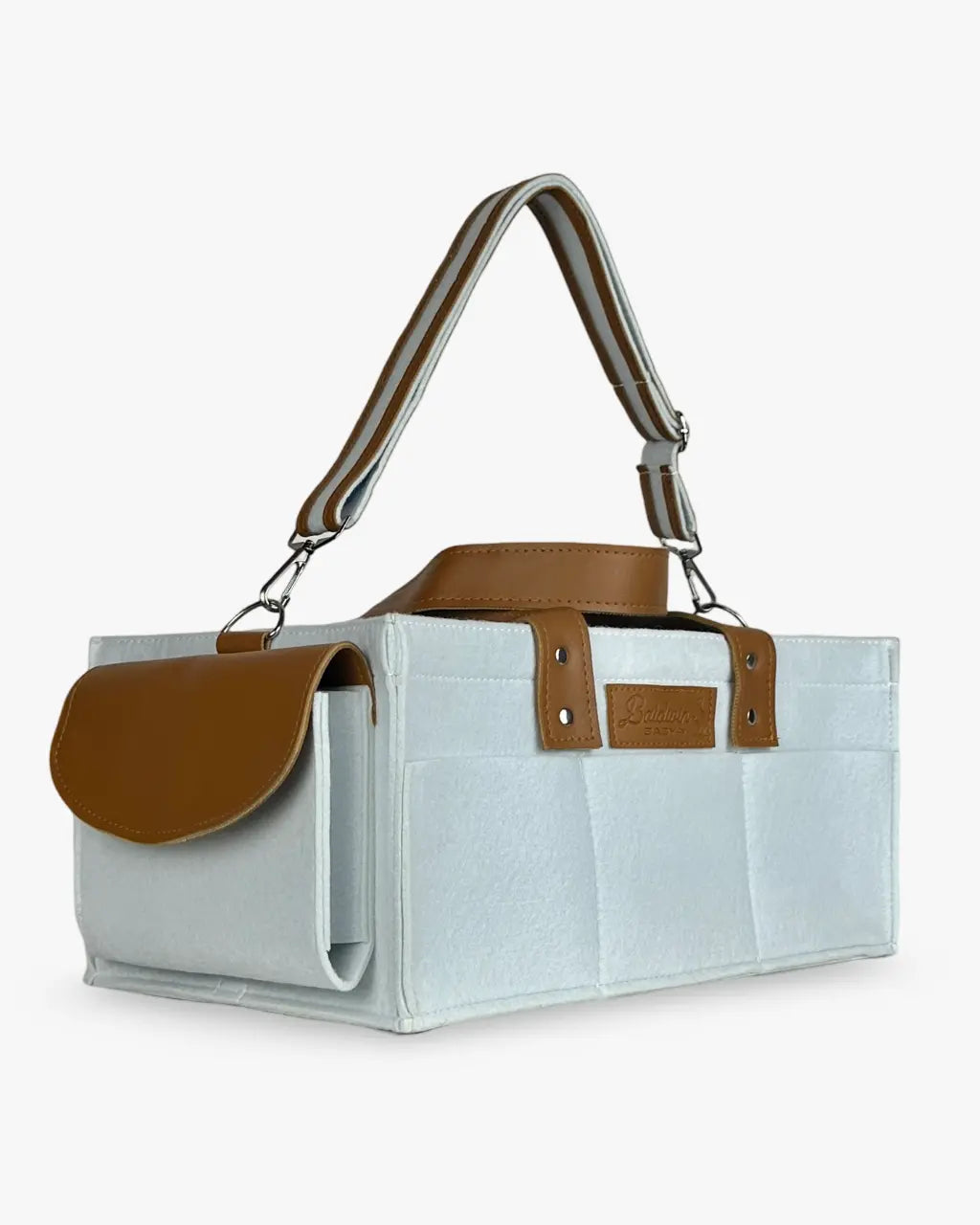 Blue Coral Baby Diaper Caddy | Nursery Organizer