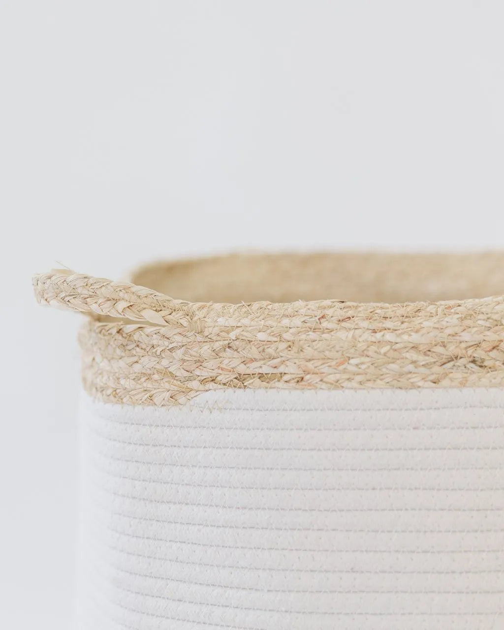 Beachcomber Woven Rope Storage Basket | Neutral Nursery Décor