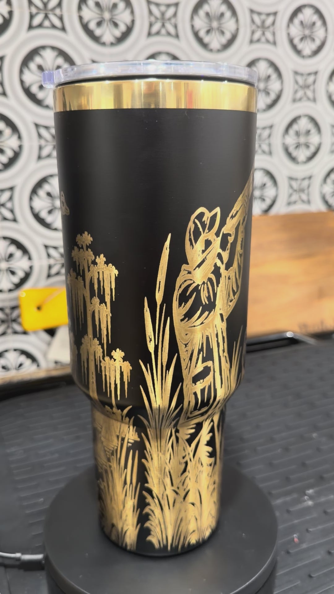 Duck Hunting Tumbler – Engraved 40 oz Waterfowl Travel Cup